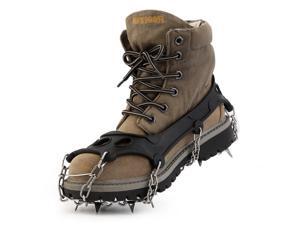 OUTAD 18 Teeth Stainless Steel Hiking Traction Cleats/Crampons for Snow and Ice L Size OUTAD 18 Teeth Stainless Steel Hiking Traction Cleats/Crampons for Snow and Ice L Size