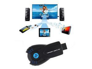 iPush DLNA Miracast Wifi Display HDMI TV Dongle Receiver Wireless Transmitter black and blue iPush DLNA Miracast Wifi Display HDMI TV Dongle Receiver Wireless Transmitter black and blue