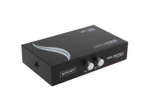 Mini 2 Road 2 Port VGA SVGA LCD Monitor Switch 2 to 1 Selector Box Mini 2 Road 2 Port VGA SVGA LCD Monitor Switch 2 to 1 Selector Box