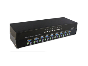 8 Port USB 2.0 External KVM Switch Box Switcher Support 1920x1440 NEW 8 Port USB 2.0 External KVM Switch Box Switcher Support 1920x1440 NEW