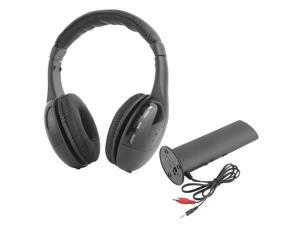 Wireless 5 in 1 Headphone Earphone HiFi FM Monitor MP3 PC TV Audio Cellphones black Wireless 5 in 1 Headphone Earphone HiFi FM Monitor MP3 PC TV Audio Cellphones black