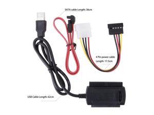 SATA/PATA/IDE Drive to USB 2.0 Adapter Converter Cable for 2.5/3.5 Hard Drive SATA/PATA/IDE Drive to USB 2.0 Adapter Converter Cable for 2.5/3.5 Hard Drive