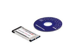 Express Card Expresscard to USB 3.0 2 Port Adapter for Notebook Laptop PC Express Card Expresscard to USB 3.0 2 Port Adapter for Notebook Laptop PC