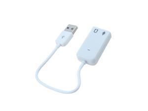 USB Full-Speed Virtual 7.1 Channel Audio Sound Card Adapter LED Indicator USB Full-Speed Virtual 7.1 Channel Audio Sound Card Adapter LED Indicator