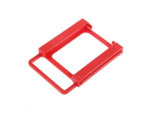 2.5 to 3.5 SSD HDD Notebook Hard Disk Drive Mounting Bracket Adapter Holder red 2.5 to 3.5 SSD HDD Notebook Hard Disk Drive Mounting Bracket Adapter Holder red