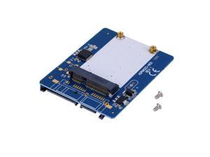 2.5-inch Blue High-capacity high-power Serial mSATA to SATA Adapter FF 2.5-inch Blue High-capacity high-power Serial mSATA to SATA Adapter FF