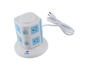 2Layers Power Multi Ways Switched Vertical Socket Charger US Plug 1.8m 2Layers Power Multi Ways Switched Vertical Socket Charger US Plug 1.8m