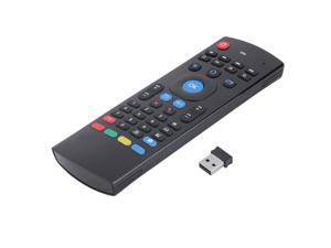 IR 2.4G Wireless Remote Control Keyboard Air Mouse For PC Android TV Box Black IR 2.4G Wireless Remote Control Keyboard Air Mouse For PC Android TV Box Black