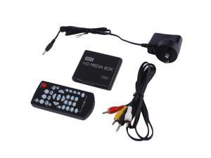 Mini Full 1080p HD Media Player Box MPEG/MKV/H.264 HDMI AV USB + Remote Black AU Mini Full 1080p HD Media Player Box MPEG/MKV/H.264 HDMI AV USB + Remote Black AU