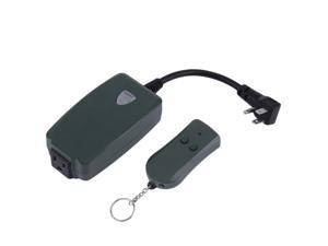 Outdoor Remote Control Outlet Wireless Light Switch Socket US Plug Waterproof Outdoor Remote Control Outlet Wireless Light Switch Socket US Plug Waterproof