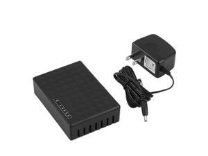 5 Port 10/100Mbps Desktop Ethernet Network LAN Power Adapter Switch Hub Black1000MHz US Plug 5 Port 10/100Mbps Desktop Ethernet Network LAN Power Adapter Switch Hub Black1000MHz US Plug