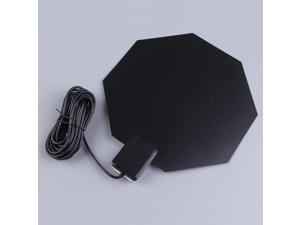Long Range Amplified Flat Indoor TV HDTV Antenna UHF Digital Analog Home Black Long Range Amplified Flat Indoor TV HDTV Antenna UHF Digital Analog Home Black