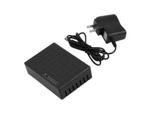 5 Port 10/100Mbps Desktop Ethernet Network LAN Power Adapter Switch Hub Black100MHz US Plug 5 Port 10/100Mbps Desktop Ethernet Network LAN Power Adapter Switch Hub Black100MHz US Plug