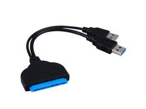 USB3.0 to SATA 7+15Pin 22Pin Adapter Cable for 2.5'' HDD SSD Hard Drive Disk USB3.0 to SATA 7+15Pin 22Pin Adapter Cable for 2.5'' HDD SSD Hard Drive Disk