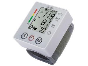 Wrist Blood Pressure Monitor Digital LCD Screen Heart Pulse Monitor Device Wrist Blood Pressure Monitor Digital LCD Screen Heart Pulse Monitor Device
