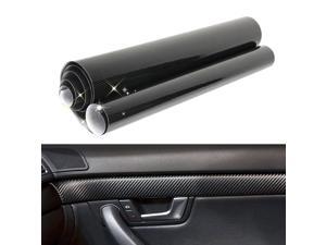 USA STOCK 5D Black Premium High Gloss Carbon Fiber Vinyl Wrap Air Release Bubble Free USA STOCK 5D Black Premium High Gloss Carbon Fiber Vinyl Wrap Air Release Bubble Free