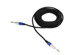 6.35mm XLR 3 Pin Male To Male Stereo Microphone / Instrument Horizon Cable 6.35mm XLR 3 Pin Male To Male Stereo Microphone / Instrument Horizon Cable