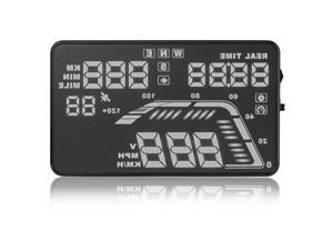 5.5" Car Universal Head Up Display GPS Speed Warning System Fuel Consumption 5.5" Car Universal Head Up Display GPS Speed Warning System Fuel Consumption