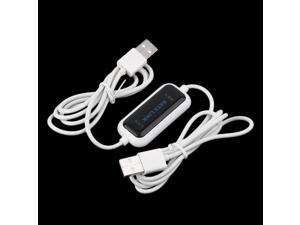 480Mb/s USB 2.0 Laptop PC To PC Online Data Link File Transfer Cable Bridge 480Mb/s USB 2.0 Laptop PC To PC Online Data Link File Transfer Cable Bridge