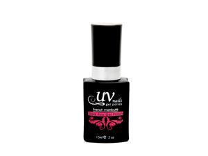 UV Gel Polish French Dark Pink Clear UV Gel Polish French Dark Pink Clear