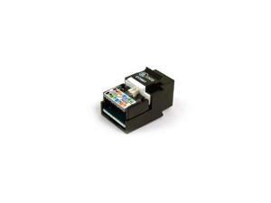 Belkin R6D028-AB5 Cat5 Keystone Jack 110 Black W/Locking Tab 568A/568B Rohs Belkin R6D028-AB5 Cat5 Keystone Jack 110 Black W/Locking Tab 568A/568B Rohs