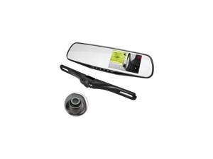 PYLE PLCMDVR45 HD Rearview Mirror Monitor & Dual Camera System with Built-in Distance Scale Lines & Parking Assist PYLE PLCMDVR45 HD Rearview Mirror Monitor & Dual Camera System with Built-in Distance Scale Lines & Parking Assist