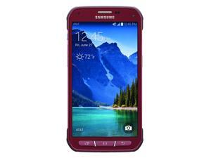 Samsung Galaxy S5 Active G870A Android AT&T Unlocked GSM Smartphone -Ruby Red Samsung Galaxy S5 Active G870A Android AT&T Unlocked GSM Smartphone -Ruby Red
