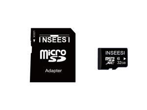 Inseesi Flash Memory Card 32GB Classs 10 High Speed up 10M/s Micro SD Card with SD Adapter for Android Smartphone Phone/Tablet/Camera Inseesi Flash Memory Card 32GB Classs 10 High Speed up 10M/s Micro SD Card with SD Adapter for Android Smartphone Phone/Tablet/Camera