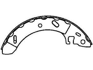 Bendix RS716L Drum Brake Shoe Bendix RS716L Drum Brake Shoe