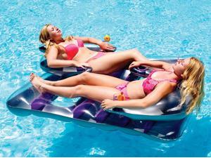 Face to Face Double Inflatable Pool Float Face to Face Double Inflatable Pool Float