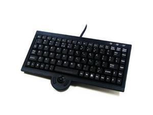 Solidtek Mini 88 Key Kybd With Trackball - KB-3920BU Solidtek Mini 88 Key Kybd With Trackball - KB-3920BU