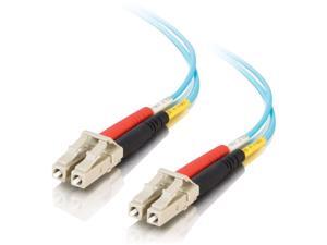 C2G 01115 9M Lc-Lc 10Gb 50/125 Om3 Duplex Multimode Pvc Fiber Optic Cable - Aqua - Network Cable - Lc Multi-Mode (M) To Lc Multi-Mode (M) - 30 Ft - Fiber Optic - 50 / 125 Micron - Om3 - Aqua C2G 01115 9M Lc-Lc 10Gb 50/125 Om3 Duplex Multimode Pvc Fiber Optic Cable - Aqua - Network Cable - Lc Multi-Mode (M) To Lc Multi-Mode (M) - 30 Ft - Fiber Optic - 50 / 125 Micron - Om3 - Aqua