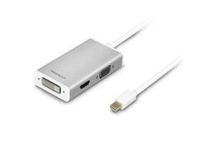 Macally MD3N14K 3 In 1 Mini Displayport To 4K 4K Hdmi Vga Dvi Macally MD3N14K 3 In 1 Mini Displayport To 4K 4K Hdmi Vga Dvi