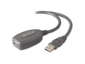 Belkin F3U130-16 Usb Active Extension Cable - Usb Extension Cable - 4 Pin Usb Type A (M) - 4 Pin Usb Type A (F) - 16.4 Ft - Active Cable (Signal Regeneration) Belkin F3U130-16 Usb Active Extension Cable - Usb Extension Cable - 4 Pin Usb Type A (M) - 4 Pin Usb Type A (F) - 16.4 Ft - Active Cable (Signal Regeneration)