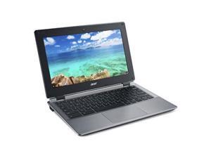 Acer NX.GC1AA.002 Chromebook Intel Celeron N2840 (2.16 GHz) 4 GB Memory 16 GB eMMC SSD 11.6" Chrome OS Acer NX.GC1AA.002 Chromebook Intel Celeron N2840 (2.16 GHz) 4 GB Memory 16 GB eMMC SSD 11.6" Chrome OS