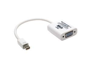 TRIPP LITE P137-06N-VGA-V2 6" Keyspan Mini DisplayPort 1.2 to VGA Active Adapter/Converter TRIPP LITE P137-06N-VGA-V2 6" Keyspan Mini DisplayPort 1.2 to VGA Active Adapter/Converter