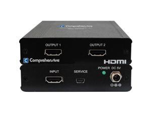 Comprehensive Cable CDA-HD200EK Hdmi 1 By 2 Splitter Uhd 4K2K 2 Year Warranty Comprehensive Cable CDA-HD200EK Hdmi 1 By 2 Splitter Uhd 4K2K 2 Year Warranty