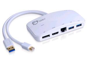 SIIG JU-H30212-S1 Mini-Dp Video Dock With Usb 3.0 Lan Hub - Usb Docking Station - Gige SIIG JU-H30212-S1 Mini-Dp Video Dock With Usb 3.0 Lan Hub - Usb Docking Station - Gige