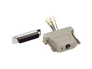 Belkin F4C390 Db25 To Rj-45 Serial Adapter - 1 X Rj-45 Female - 1 X Db-25 Male - Gray Belkin F4C390 Db25 To Rj-45 Serial Adapter - 1 X Rj-45 Female - 1 X Db-25 Male - Gray