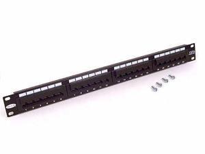 Belkin F4P338-24AB5-AN 24Port Patch Panel Angled Cat5 568A/568B W/Cable Rings Rohs Belkin F4P338-24AB5-AN 24Port Patch Panel Angled Cat5 568A/568B W/Cable Rings Rohs