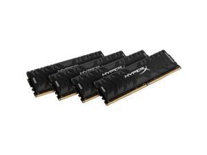 Kingston HX430C15PB3K4/32 Hyperx Predator - Ddr4 - 32 Gb : 4 X 8 Gb - Dimm 288-Pin - 3000 Mhz / Pc4-24000 - Cl15 - 1.35 V - Unbuffered - Non-Ecc - Black Kingston HX430C15PB3K4/32 Hyperx Predator - Ddr4 - 32 Gb : 4 X 8 Gb - Dimm 288-Pin - 3000 Mhz / Pc4-24000 - Cl15 - 1.35 V - Unbuffered - Non-Ecc - Black