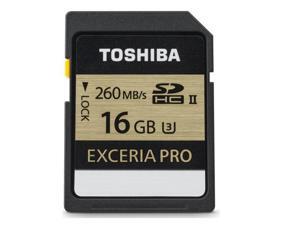 Toshiba THN-N101K0160U6 16Gb Exceria Pro Sd Uhs-Ii U3 Memory Card Toshiba THN-N101K0160U6 16Gb Exceria Pro Sd Uhs-Ii U3 Memory Card