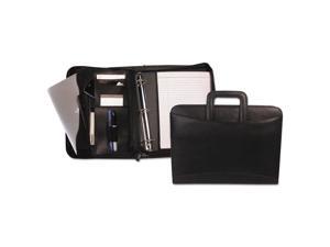 Bond Street 540079BLK Zippered Tablet-Ipad Organizer With Removable Binder, Black Leather Bond Street 540079BLK Zippered Tablet-Ipad Organizer With Removable Binder, Black Leather