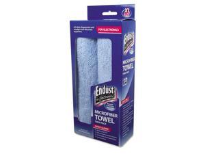 Endust END-11421 Large-Sized Microfiber Towels Two-Pack, 15 X 15, Unscented, Blue, 2/Pack Endust END-11421 Large-Sized Microfiber Towels Two-Pack, 15 X 15, Unscented, Blue, 2/Pack