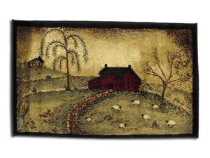 Good Life Scenic Country Farm Throw Rug 20 X 30 In. Good Life Scenic Country Farm Throw Rug 20 X 30 In.