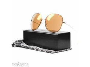 Oliver Peoples Isabel Marant Daria Sunglasses Light Gold with Peach Mirror Oliver Peoples Isabel Marant Daria Sunglasses Light Gold with Peach Mirror
