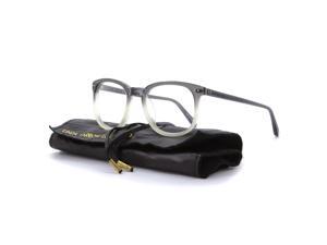Linda Farrow Luxe 178 Eyeglasses C6 Gray Crystal Gradient / RX Clear Lens Linda Farrow Luxe 178 Eyeglasses C6 Gray Crystal Gradient / RX Clear Lens