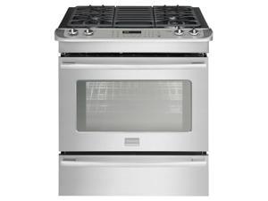 Frigidaire Professional Smudge-Proof Stainless Steel Slide-In Dual-Fuel Range FPDS3085PF Frigidaire Professional Smudge-Proof Stainless Steel Slide-In Dual-Fuel Range FPDS3085PF