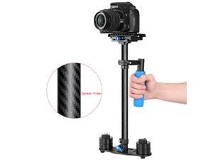 Neewer Carbon Fiber 24"/60cm Handheld Stabilizer with Quick Release Plate 1/4" and 3/8" Screw for DSLR and Video Cameras up to 6.6lbs/3kg Neewer Carbon Fiber 24"/60cm Handheld Stabilizer with Quick Release Plate 1/4" and 3/8" Screw for DSLR and Video Cameras up to 6.6lbs/3kg