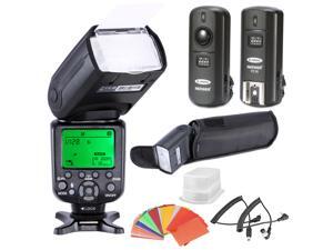 Neewer *High Speed Sync* i-TTL Camera Master/Slave Flash Kit for Nikon D4S D4 D3S D800 D700 D80 D90 D7000 D7100 D50 D40X D60 D5000 D5100 D5200 D5300 D40 D3000 D3100 D3200 and Other Nikon DSLR Cameras Neewer *High Speed Sync* i-TTL Camera Master/Slave Flash Kit for Nikon D4S D4 D3S D800 D700 D80 D90 D7000 D7100 D50 D40X D60 D5000 D5100 D5200 D5300 D40 D3000 D3100 D3200 and Other Nikon DSLR Cameras